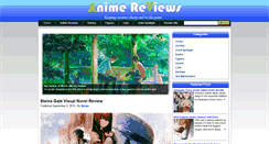 Desktop Screenshot of animereviews.co